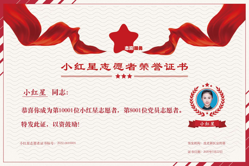 新时代文明实践中心志愿者证书打印系统